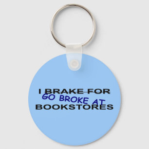 Eu amo o chaveiro das livrarias para nerd