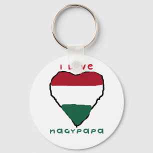 Eu amo o chaveiro de Nagypapa