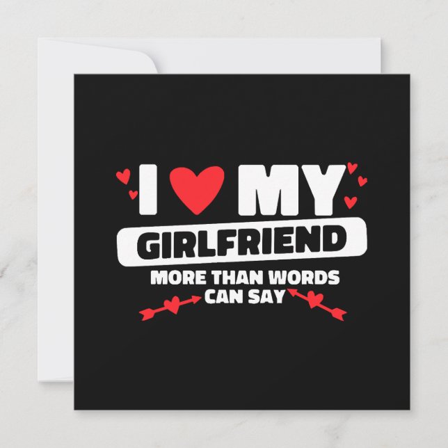 eu amo o coração da minha namorada (Frente)