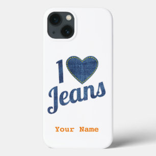 Eu amo o Design de Moda Jeans Vintage com Cós de C