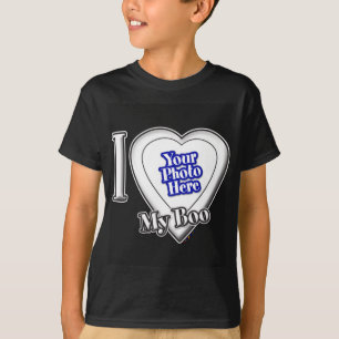 Eu Amo O Meu Boo Com A Tua Camisa Fotográfica