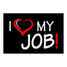 Eu Amo O Meu Poster De Trabalho