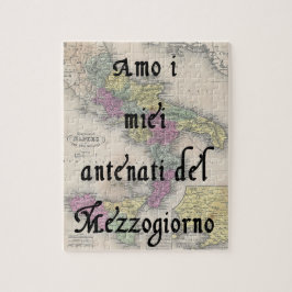 Eu amo o meu Quebra-cabeça de Ancestrais Italianos