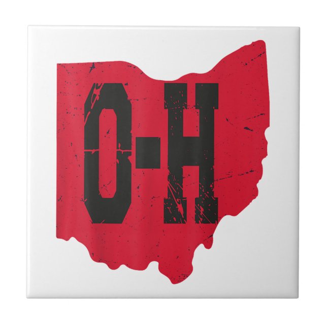 Eu Amo O Meu Script Home De Ohio, Ohio Buckeye Sta (Frente)