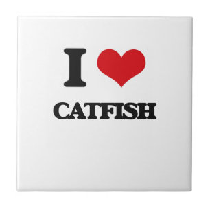 Eu amo o peixe-gato