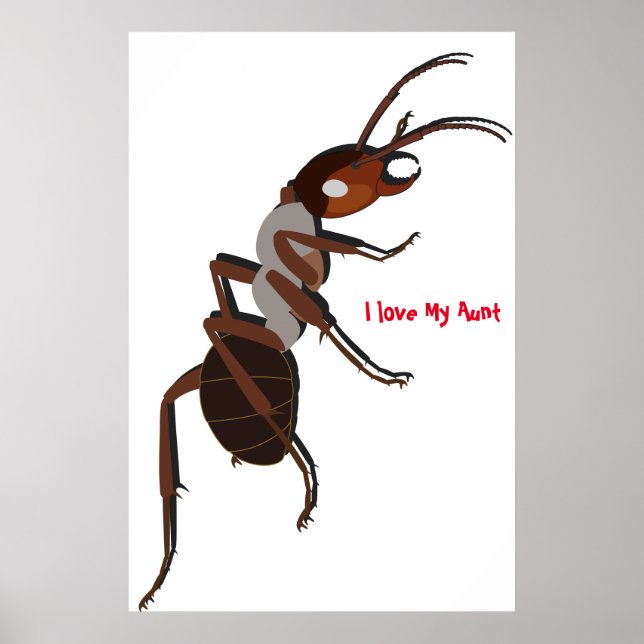 Eu amo o pôster da minha tia (Frente)