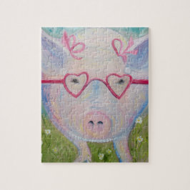 Eu amo o quebra-cabeça de Lucy