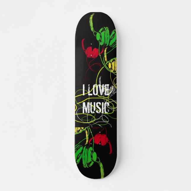 Eu amo o skate 2 da música (SK1632) (Frente)