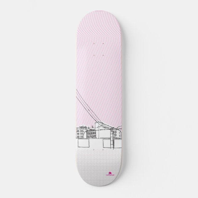 Eu amo o skate de Berlim (Frente)