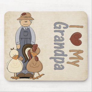 Eu Amo O Vovô Mousepad