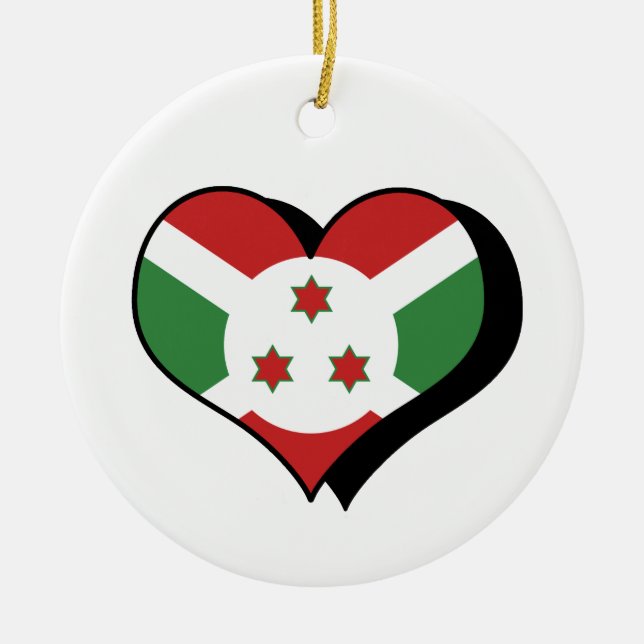 Eu Amo Ornamento Burundi (Frente)