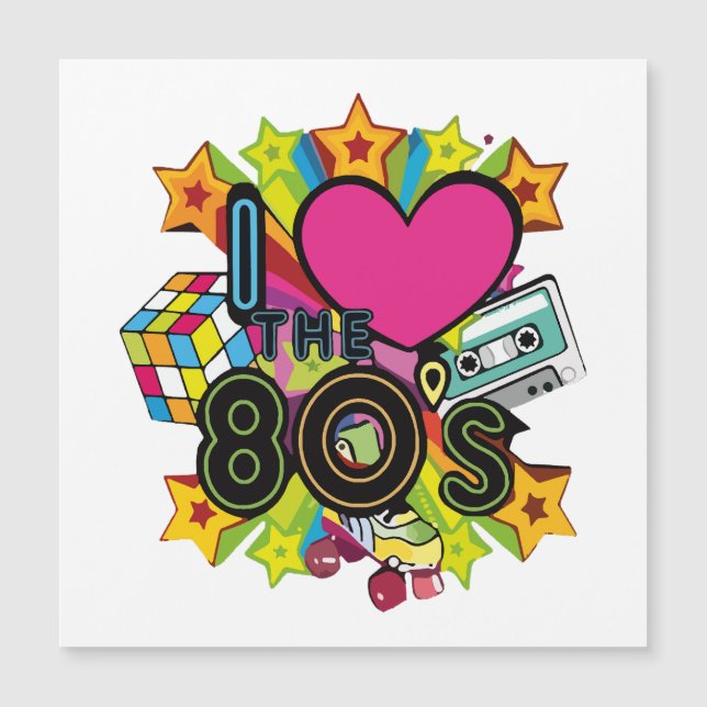eu amo os anos 80 (Frente)