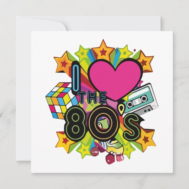 eu amo os anos 80 (Frente)
