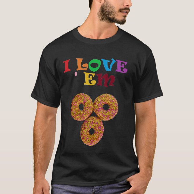 Eu amo-os! Camiseta (Frente)