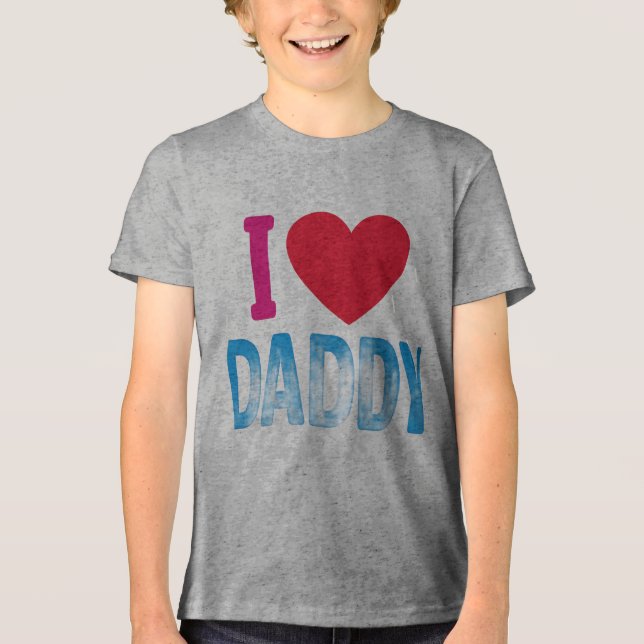"EU AMO PAI" TSHIRT (Frente)