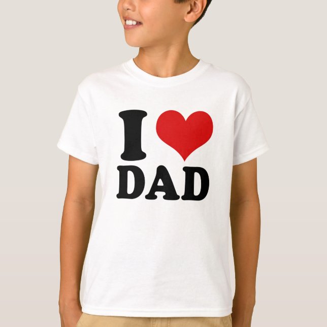 EU AMO PAPAI - camisa (Frente)