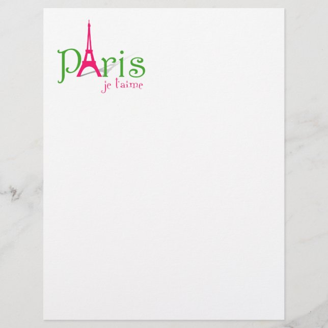 Eu amo Paris (Frente)