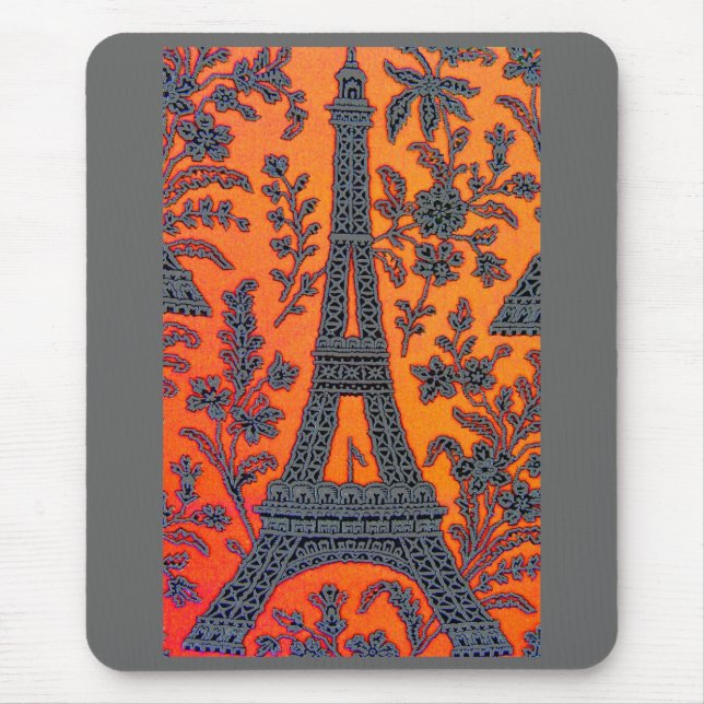 Eu amo Paris Mousepad (Frente)