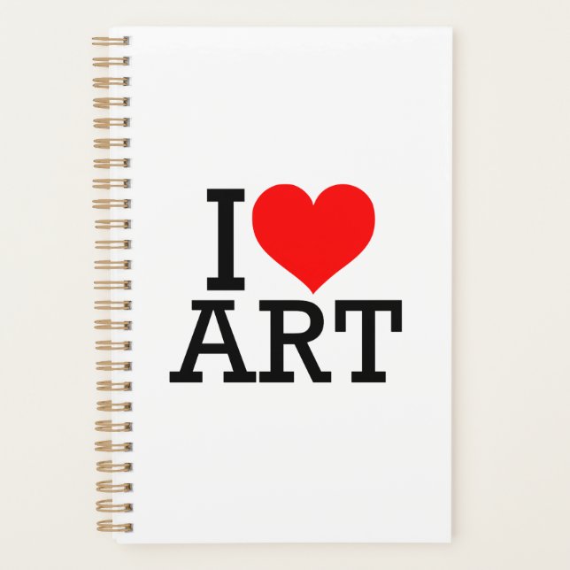 Eu Amo Planejador de Arte  (Frente)