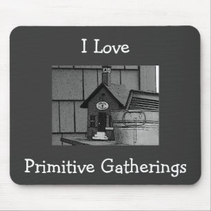 Eu amo, recolhimentos primitivos Mousepad