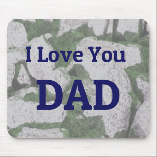 Eu amo seu mouse pad PAI