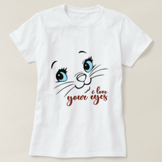 Eu Amo Seus Olhos, Camiseta Gato