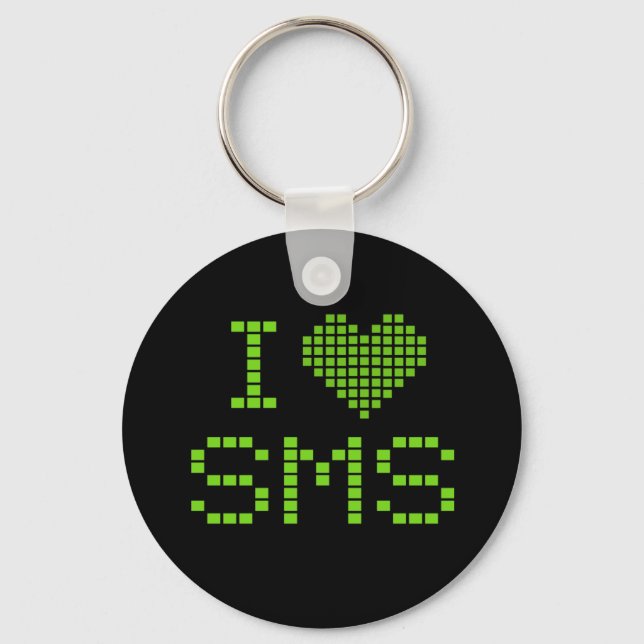 EU AMO SMS - chaveiro (Frente)