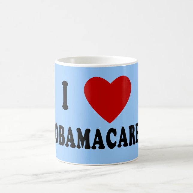 EU AMO t-shirt de OBAMACARE, Hoodies, canecas (Centro)