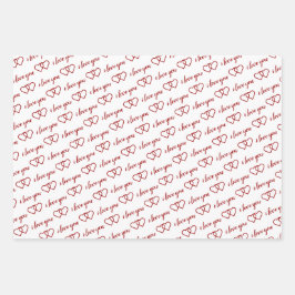 Eu Amo-Te A Namorados Romântica Corações Vermelhos