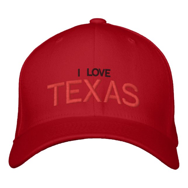 EU AMO TEXAS - BONÉ de ZaZleMan (Frente)
