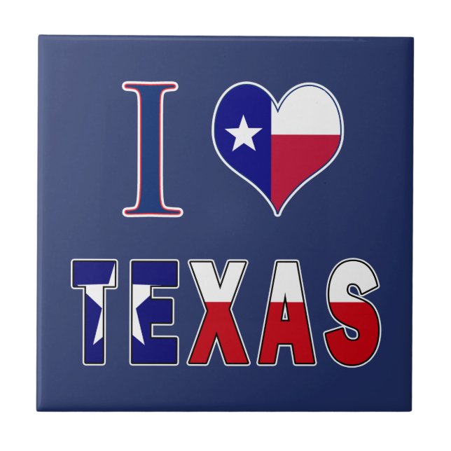Eu Amo Texas Flag (Frente)
