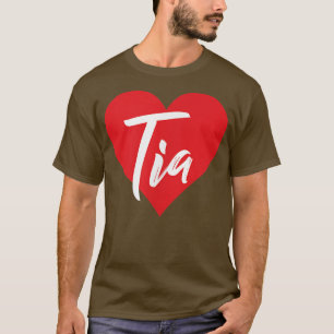 Eu Amo Tia Primeiro Nome Camisa Que Eu Chamei