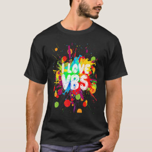 Eu Amo Tinta De Bíblia De Vbs De Camisa De Tripula