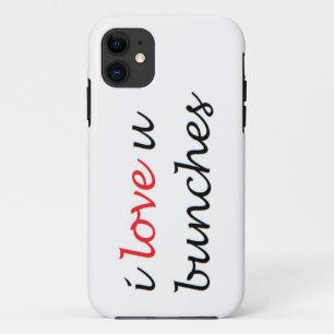 EU AMO U BUNCHES DE capas de iphone DE CASO