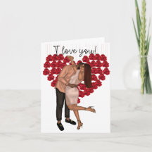 Eu amo você Cartão