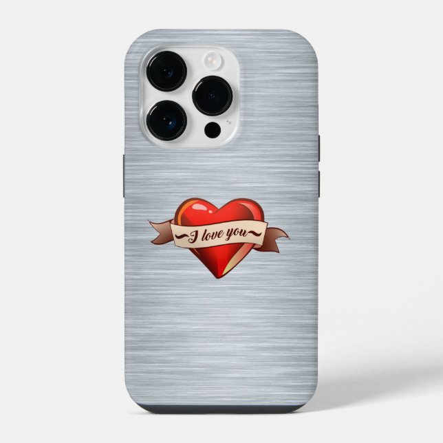 Eu Amo Você Case-Mate Capinha para iPhone (Verso)