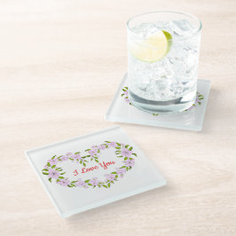 Eu amo você Flores fofas