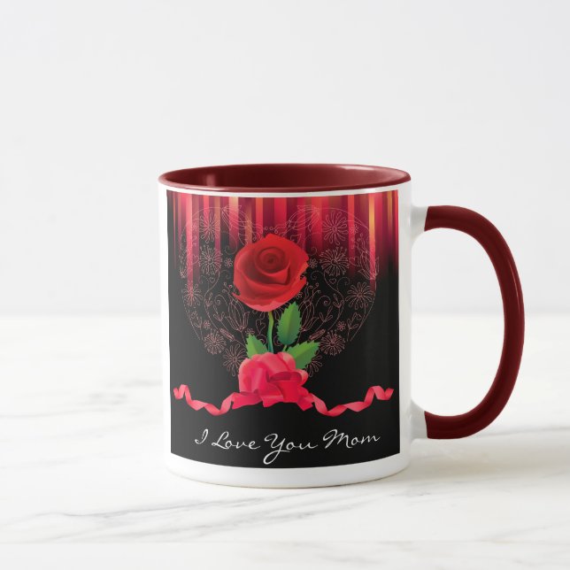 Eu Amo Você Mamãe 3 Caneca (Direita)