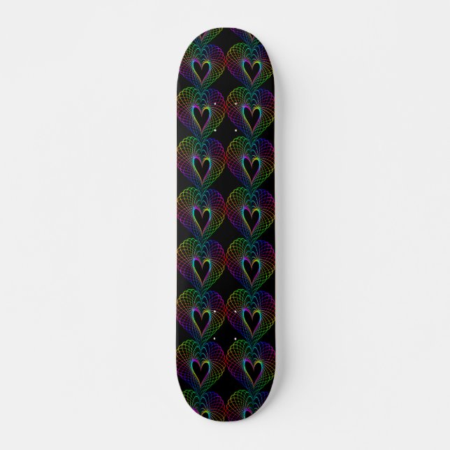 Eu Amo Você Skateboard (Frente)