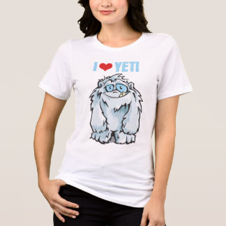 Eu Amo Yeti – Monstro Cute Engraçado Bigfoot