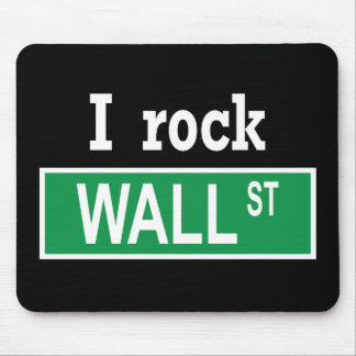"Eu balanço Wall Street" Mousepad
