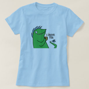 Eu bebo o chá -- camisas