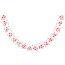 Eu Beijo Eu Sou Minha Bandeira de Bunting do Dia d