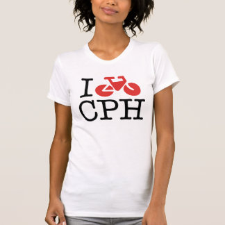Eu Bike a camisa das mulheres de CPH