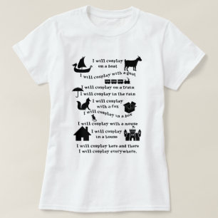 Eu camisa de Cosplay T