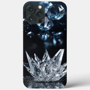 Eu capa de telefone com o cristal
