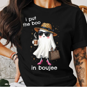 Eu Coloco o Boo em Boujee Ghost Coquette Halloween