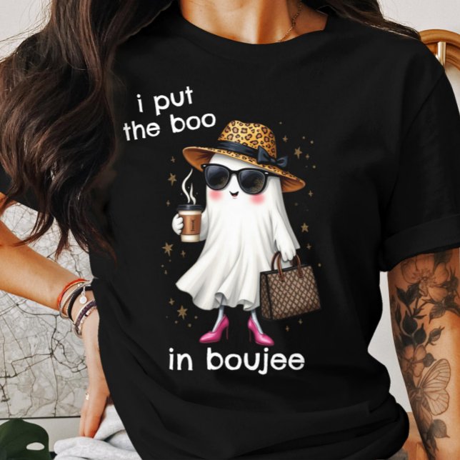 Eu Coloco o Boo em Boujee Ghost Coquette Halloween (Criador carregado)