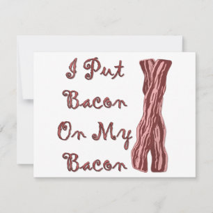 Eu Coloquei Bacon No Meu Bacon