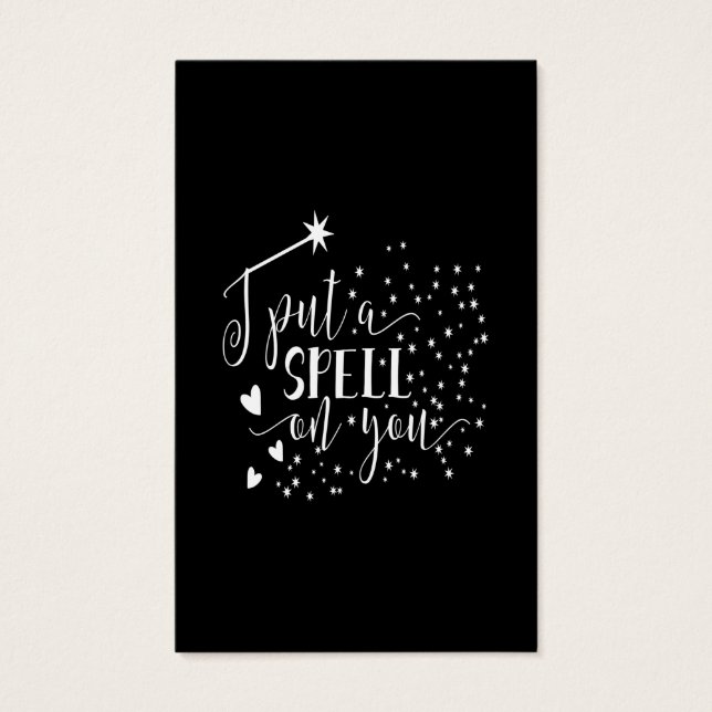 eu coloquei um feitiço em você (Frente)